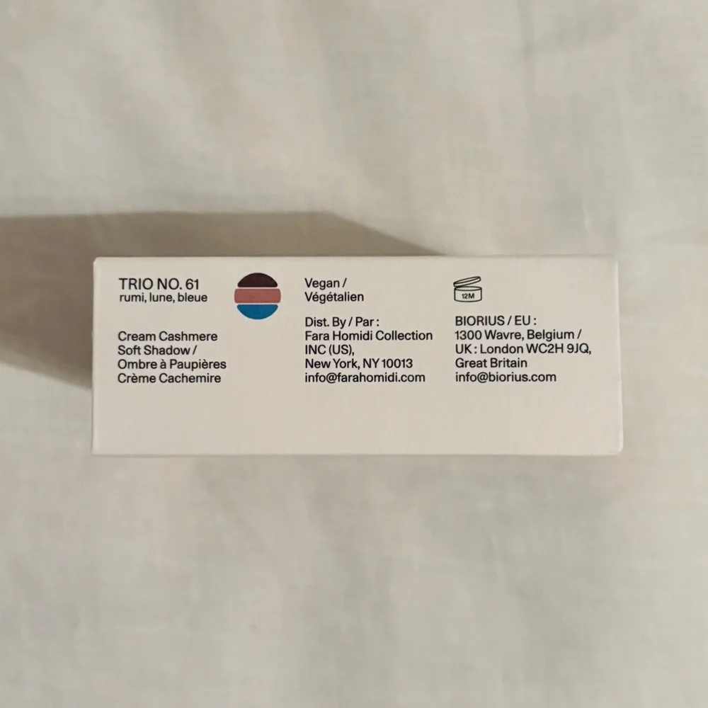 NIB Fara Homidi Eye Compact Trio No. 61 Eyeshadow_3